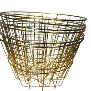 Wire Storage Baskets Six (6) Durable Space Saving